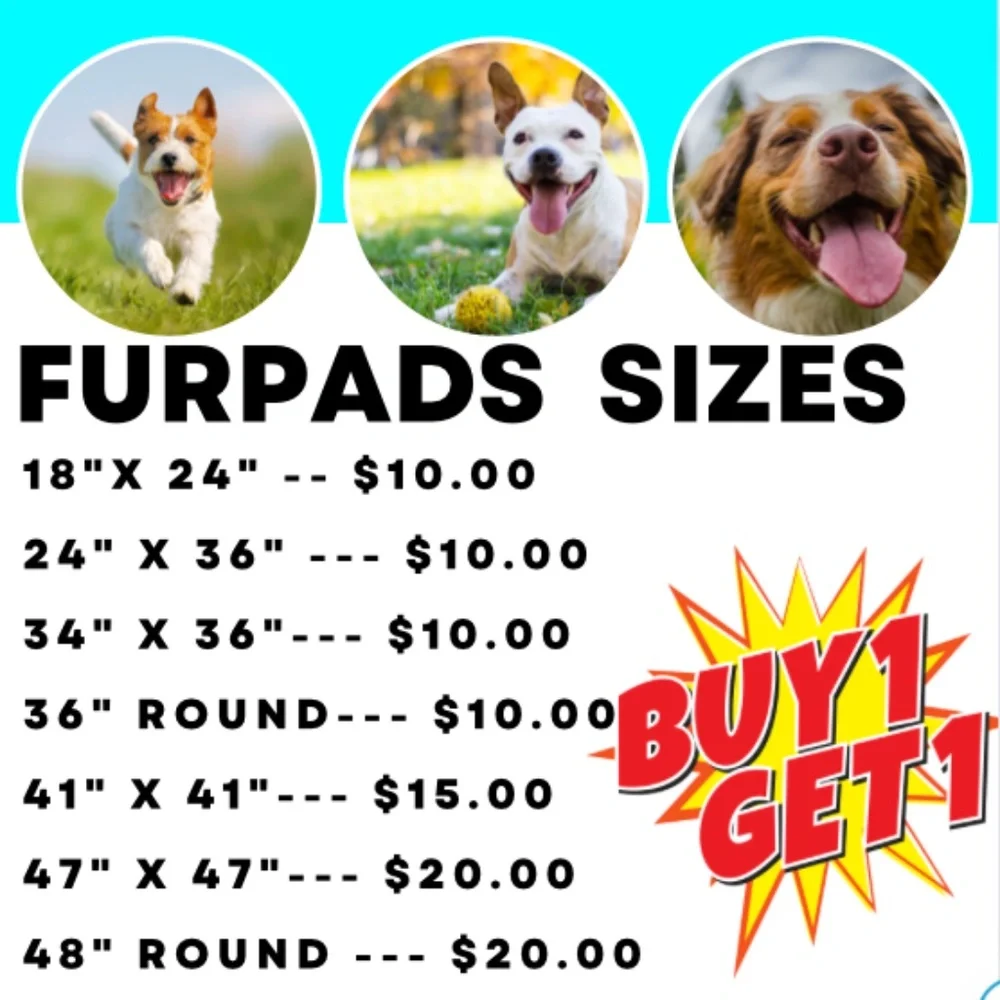 BUY 1 get 1 FREE - pee pads washable reusable dog pads #pets #summersale HURRY!